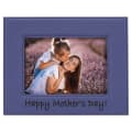 5" x 7" Purple Laserable Leatherette Photo Frame