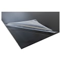 11 3/4" x 23 3/4" x 1/8" Black Cast Acrylic Sheet Stock/Double Sided Masking
