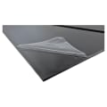 24" x 48" x 1/8" Black Cast Acrylic Sheet Stock/Double Sided Masking