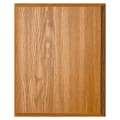 5" x 7" Oak Finish Plaque