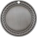4" Antique Silver 3" Insert Holder Medal