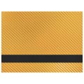 12" x 18" Gold Carbon Fiber/Black Laserable Leatherette Sheet Stock with Adhesive