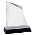 5 3/4" Silver Peak Diamond Corner Base Impress Acrylic