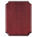 8" x 10 1/2" Airflyte High Gloss Rosewood Plaque with Notched Corners