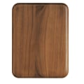 10 1/2"x 13" Walnut Airflyte Plaque with Rounded Corners