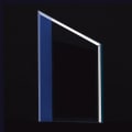 9" Zenith Series Jade Acrylic with Blue Highlights-Upright Only