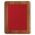 14" x 17" American Walnut Airflyte Frame with Red Velour Backing (Assembled)