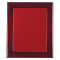 14" x 17" Rosewood Piano Finish Frame with Red Velour Backing (Assembled)