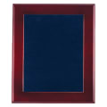 12" x 15" Rosewood Piano Finish Frame with Blue Velour Backing (Assembled)