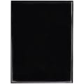 8" x 10" Black High Lustr Plaque