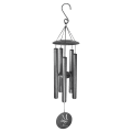 30" Black Powder Coated Aluminum Wind Chime