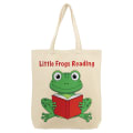 Natural Cotton Canvas Tote with 3" Gusset, 15" x 16" x 3"