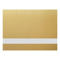 12" x 24" x .025" Satin Gold Aluminum