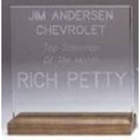 6" x 6" Clear Square Acrylic (Base not included)