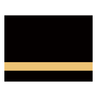 12" x 24" x .020" Gloss Black Brass