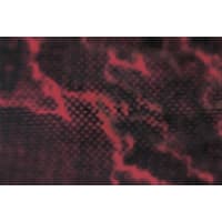 12" x 24" x .015" Red Marble Laserable Brass Plated Steel