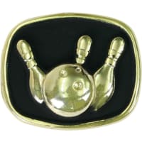 Gold/Black Bowling Champion Ring Insert