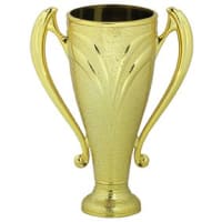 4 3/4" Gold Plastic Victory Cup