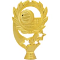 5 1/2" Volleyball Sport Wreath Figure