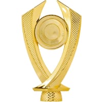 6 1/4" Gold 2" Insert Holder Falcon Figure