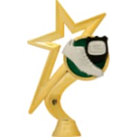 6 1/2" Gold Star Track Figure