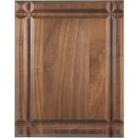 9" x 12" Grooved Face Genuine Walnut Plaque