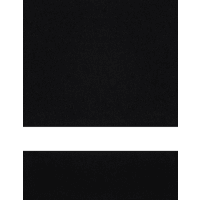24" x 24" x 1/16" Clear Matte/Black Duets Reverse Laser XT Plastic