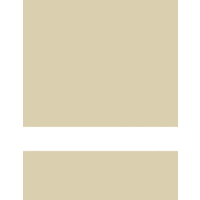 24" x 24" x 1/16" Clear Matte/Beige Duets Reverse Laser XT Plastic