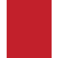 24" x 24" x 1/8" Red Duets ADA Substrate Plastic