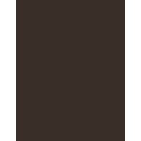 24" x 24" x 1/16" Chocolate Brown Duets ADA Substrate Plastic