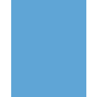 24" x 49" x 1/16" Periwinkle Duets ADA Substrate Plastic