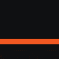 12" x 24" x 1/16" Black/Orange Matte Duets Laser XT Plastic