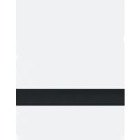 24" x 49" x 1/16" White/Black Matte Duets Laser XT Plastic