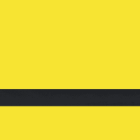 24" x 49" x 1/16" Yellow/Black Duets Dura-Guard Laser XT Plastic Sheet Stock