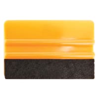 Lidco 4" Standard Weight Felt Edge Wrapped Squeegee