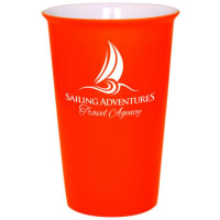 14 oz. Orange Latte LazerMug