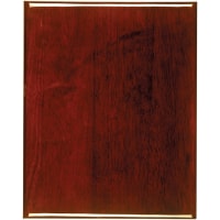 8" x 10" Rosewood Piano Finish Plaque