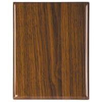 9" x 12" Walnut Piano Finish Plaque