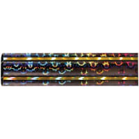 45" Black/Gold Rectangular Pow!!! Trophy Columns