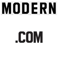 8"(H) Black Modern Font .Com Symbol Gemini Pronto Changeable Copy