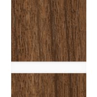 23 1/2" x 49" x 1/16" Black Walnut/White Matte Duets Rotary Indoor Plastic