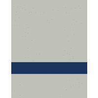 24" x 24" x 1/16" Cool Grey/Navy Matte Duets Rotary Indoor Plastic