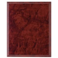 6" x 8" Ruby Marble Finish Plaque