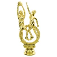 6 1/2" Female Double Action Basketball Figure