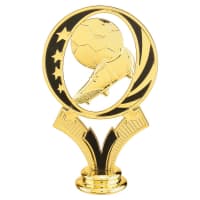 5" Black/Gold Soccer MidNite Star Figure