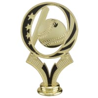 5" Gold/Black Baseball MidNite Star Figure