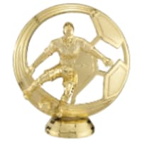 5" Female Soccer Cutout Figure