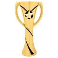 8 1/2" Black/Gold Riser with Star