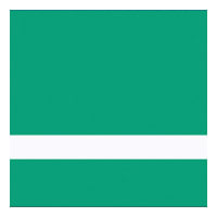 12" x 24" x 1/16" Matte Spring Green/White Gemini Duets Selects