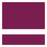 24" x 24" x 1/16" Matte Burgundy/White Gemini Duets Select